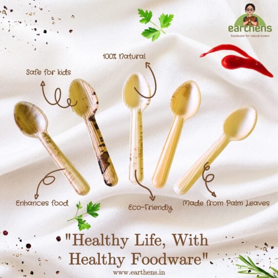 Earthens 14 Cm Spoons – Natural Beige - Image 2