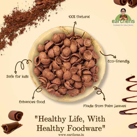 Earthens 3.5" Round Palm Leaf Bowl – Natural Beige - Image 2